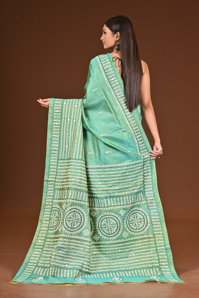 KATAN GUJRATI SAREE