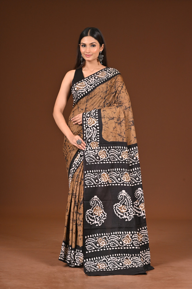 PURE COTTON HAND BATIK SAREE