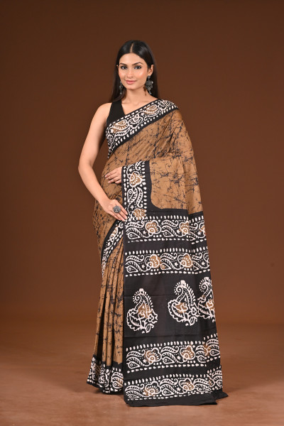 PURE COTTON HAND BATIK SAREE