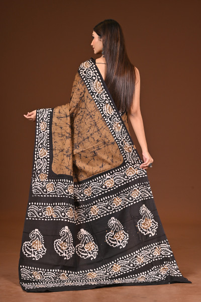 PURE COTTON HAND BATIK SAREE