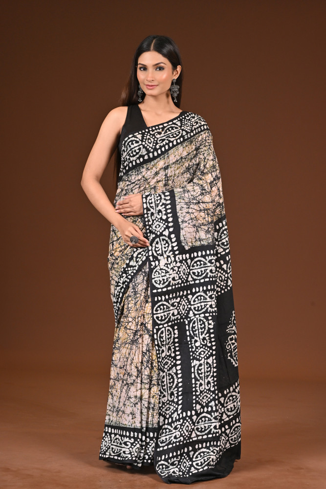 PURE COTTON HAND BATIK SAREE