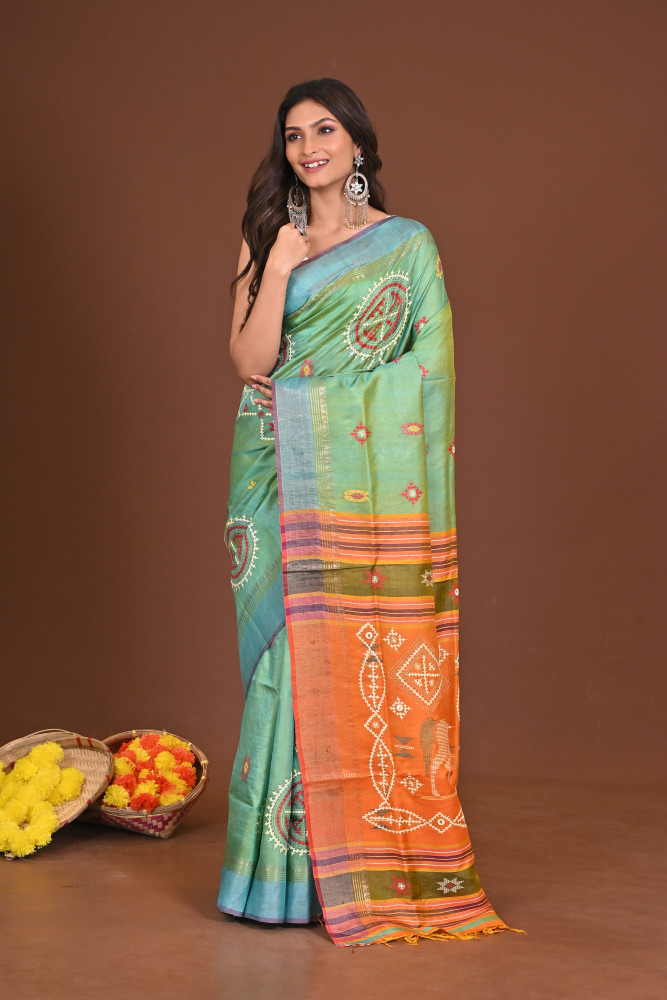 SHARODIYASANGAM KATAN KALAKHETRA SAREE