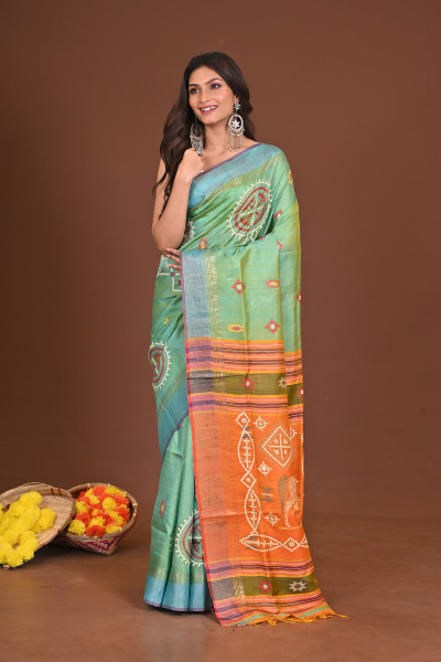 SHARODIYASANGAM KATAN KALAKHETRA SAREE