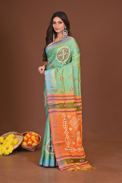 SHARODIYASANGAM KATAN KALAKHETRA SAREE