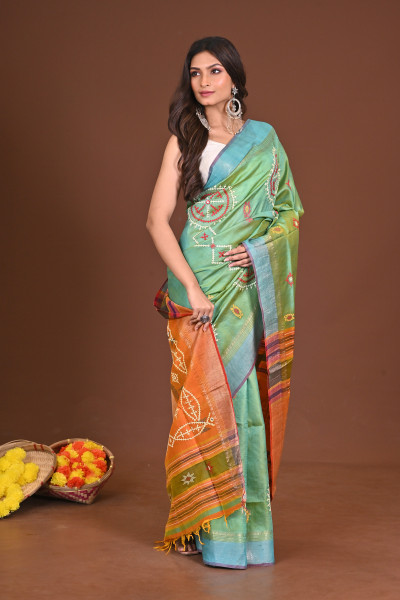 SHARODIYASANGAM KATAN KALAKHETRA SAREE