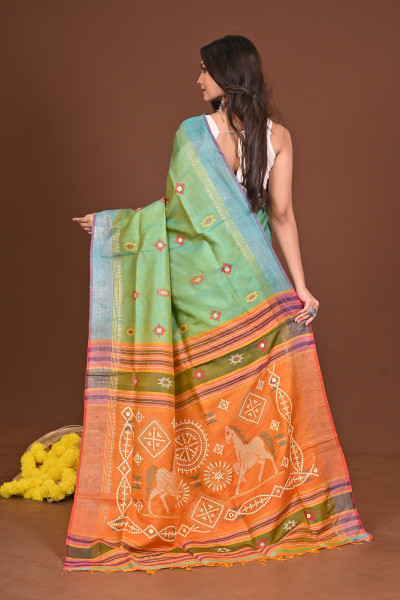 SHARODIYASANGAM KATAN KALAKHETRA SAREE