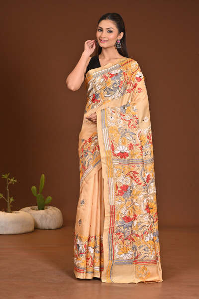 SILK KANTHA SAREE