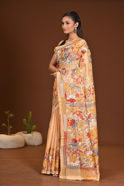 SILK KANTHA SAREE