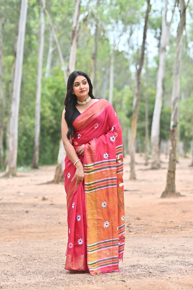 JAGATDHATRI KATAN KALAKHETRA SAREE