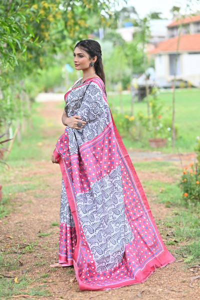 RAJARAJESHI GHICHA DIY GUJRATI SAREE