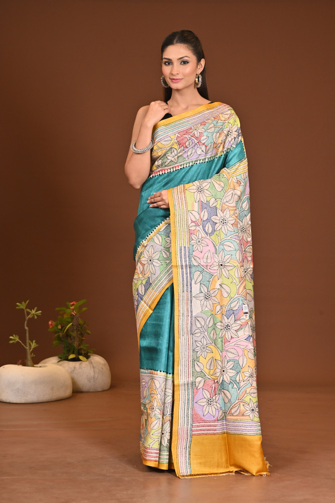 TOSSOR DYE COLLAGE SAREE