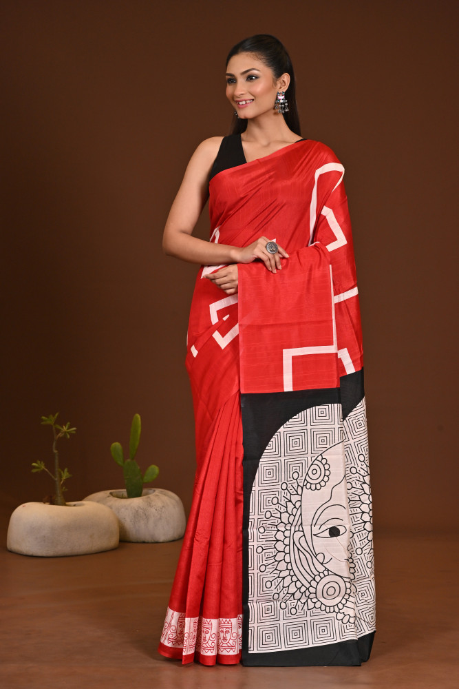 WOMANIYA (APPLE) SAREE