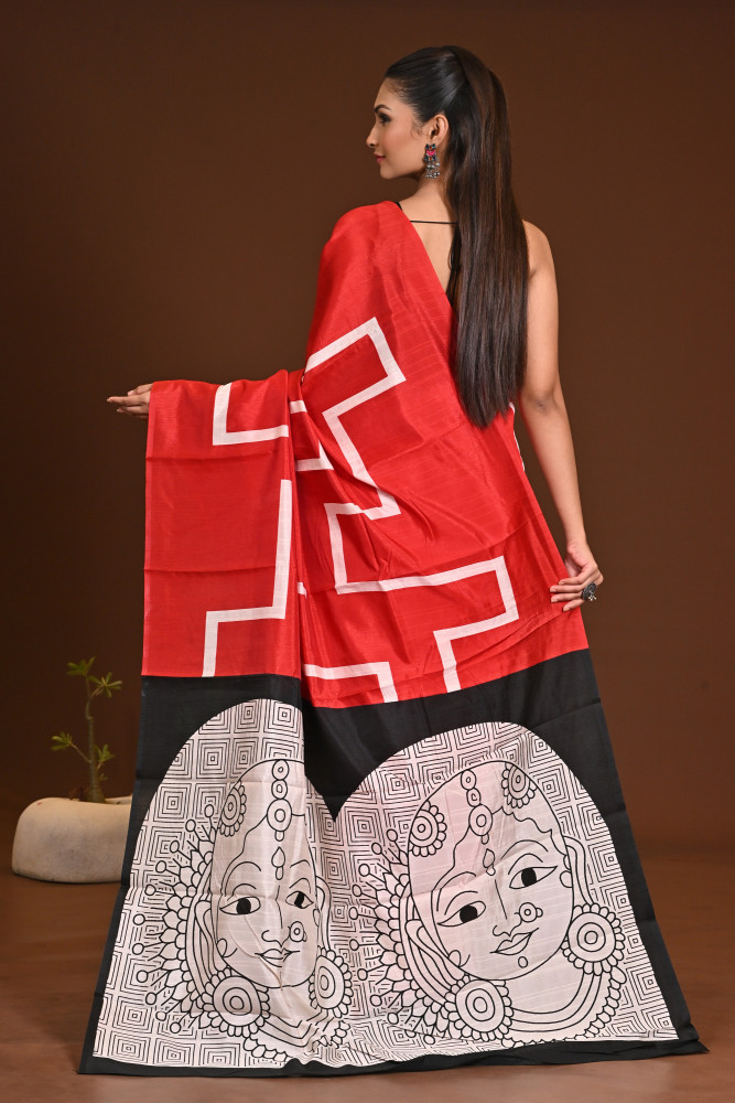 WOMANIYA (APPLE) SAREE