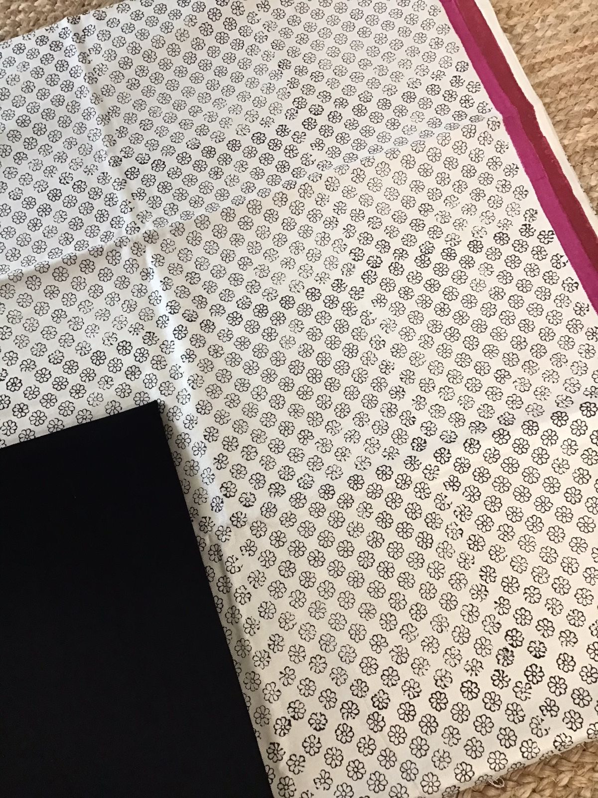 Soft Pashmina Silk Printed Suit - Beige