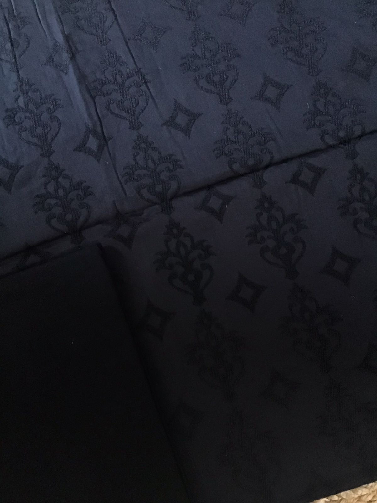 Jaam Cotton Embroidered Suit With Self Weaved Maheshwari Embroidered Dupatta - Black