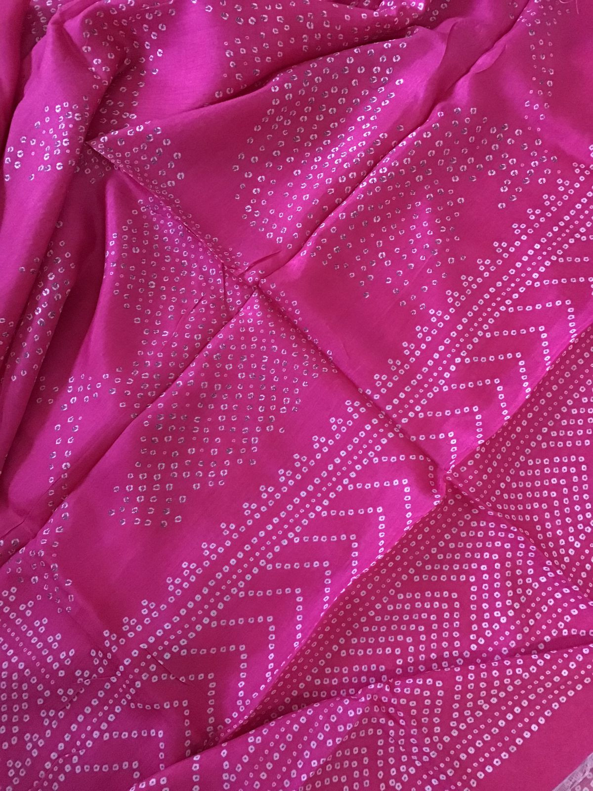 Pure Muslin Silk Printed Embroidered Suit - Pink