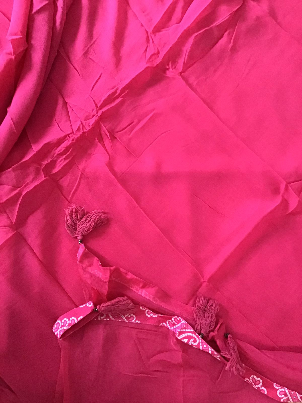 Pure Cotton Printed Embroidered Suit - Pink