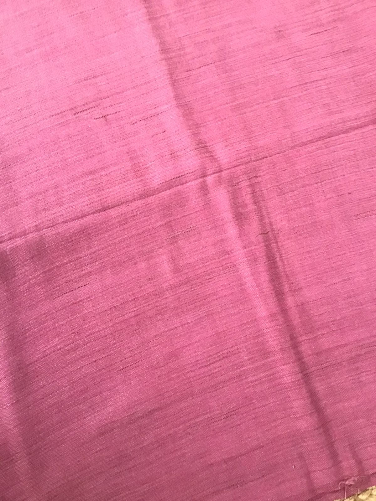 Pure Woollen Basbara Cotton Silk Printed Suit - Pink