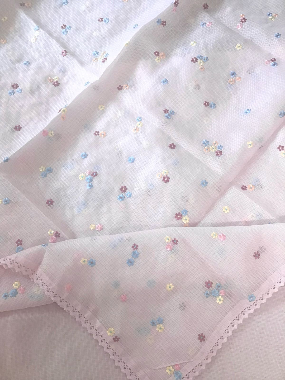 Soft Kota Silk Embroidered Suit - Pink