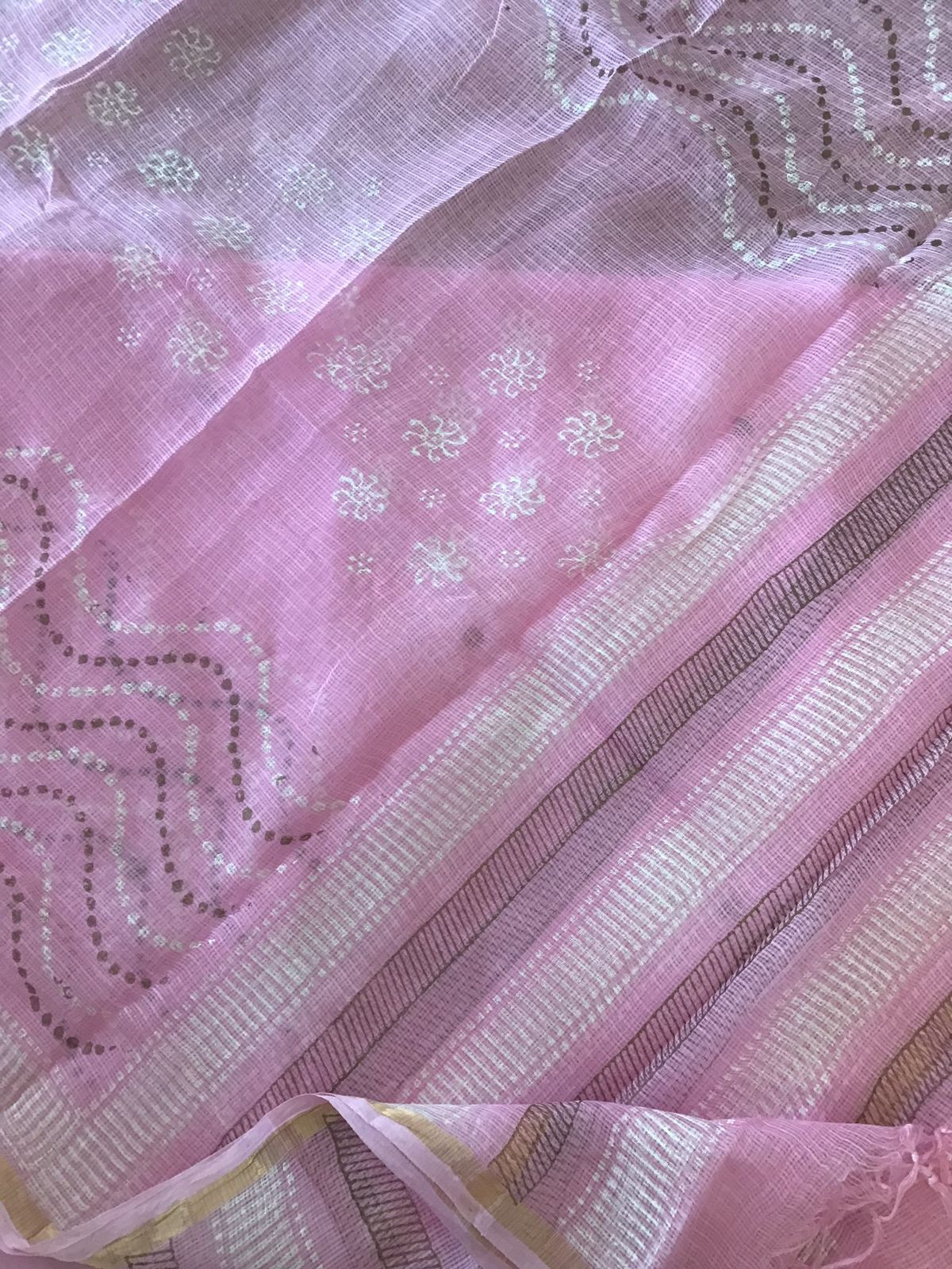 Pure Modal Cotton Printed Suit - Pink