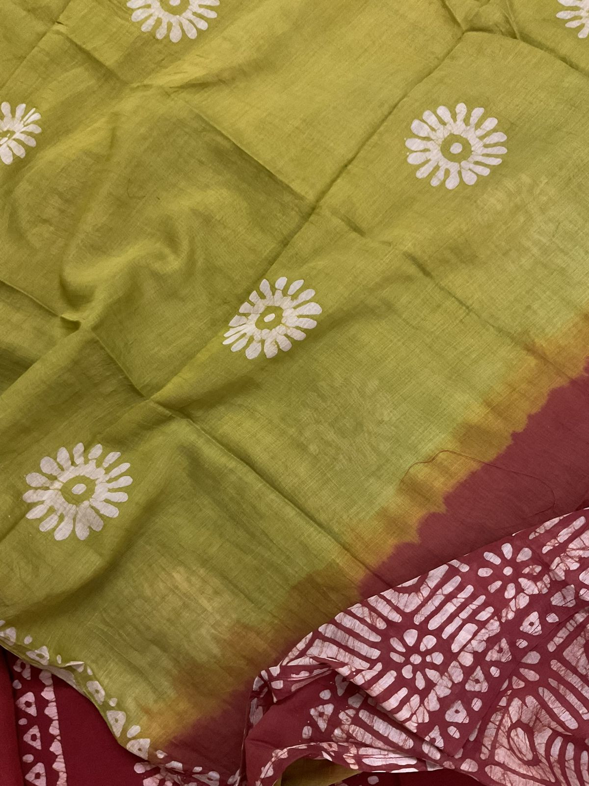 Pure Muslin Printed Embroidered Suit - Dark Brick Red