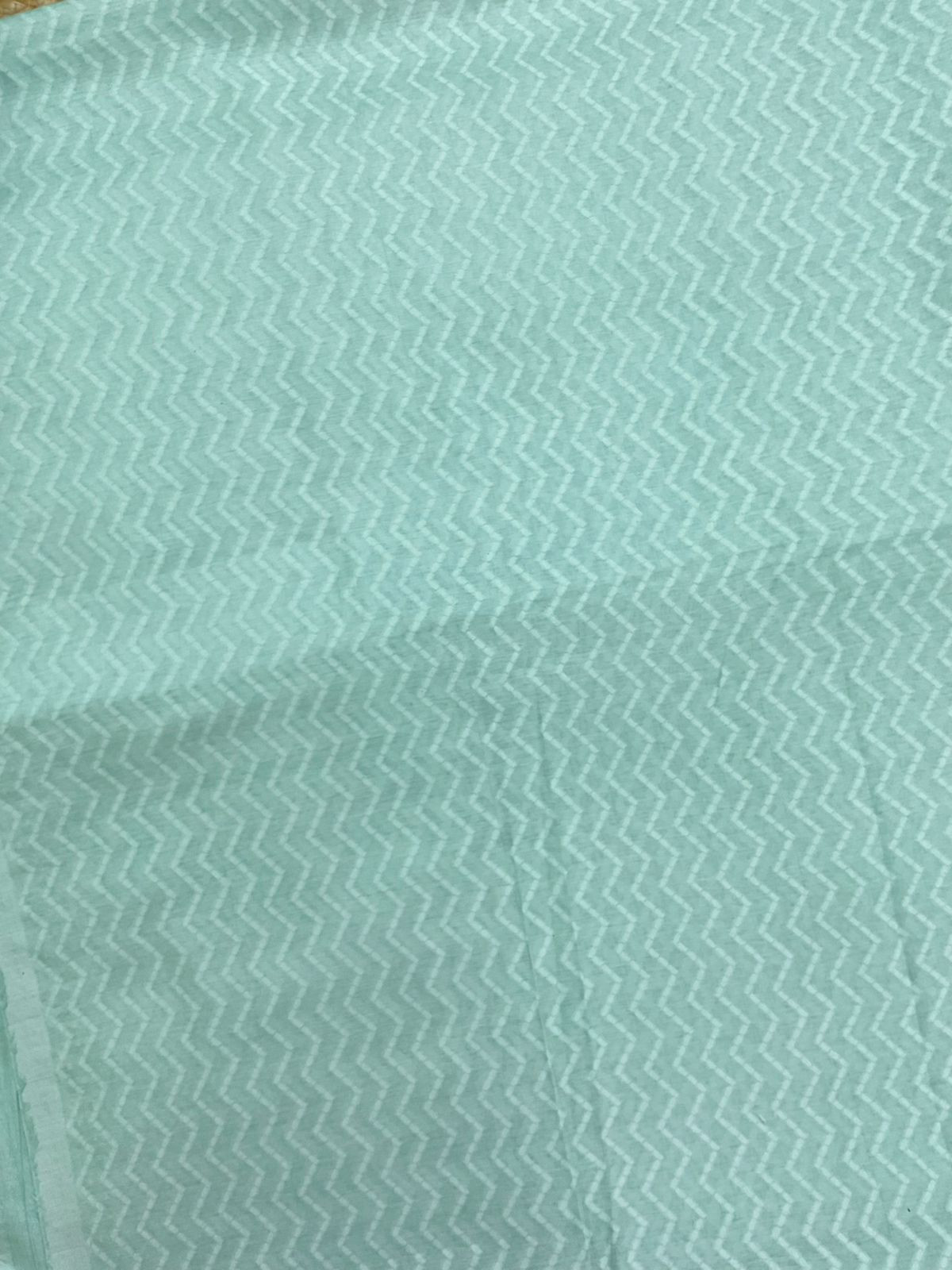 Soft Chanderi Banarasi Weaved Suit - Blue