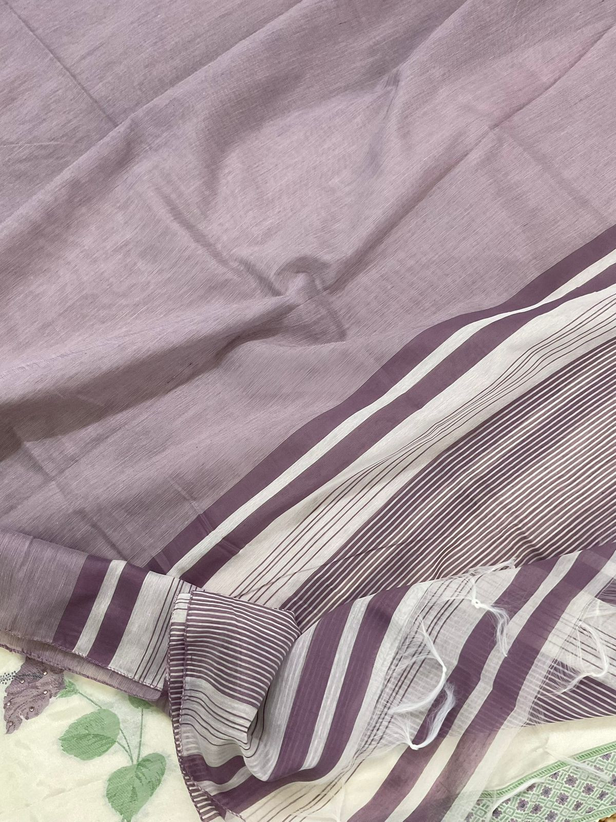 Soft Shimmer Silk Jamdani Weaved Embroidered Suit - Off White