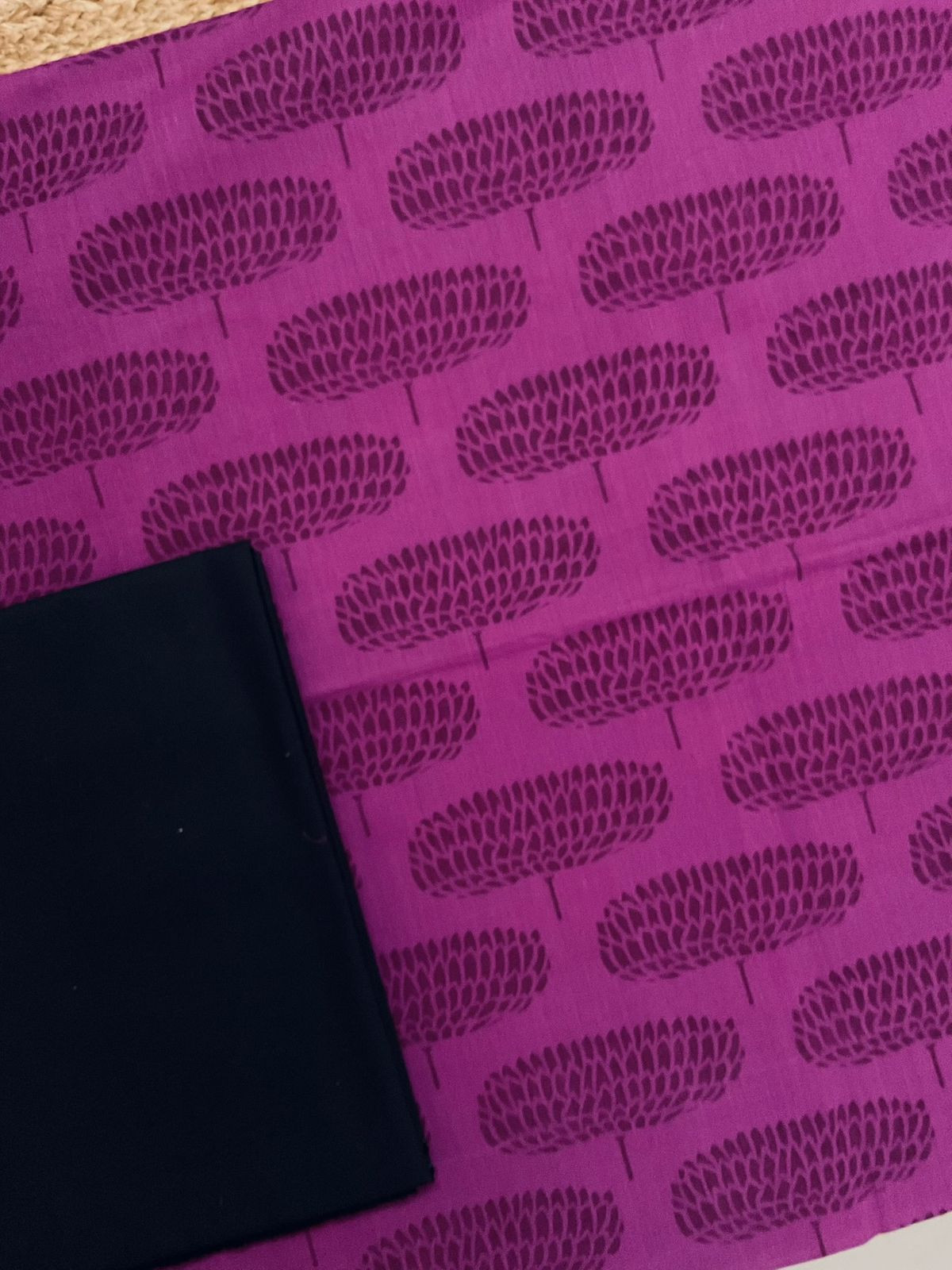 Pure Cotton Printed Suit - Purplish Pink