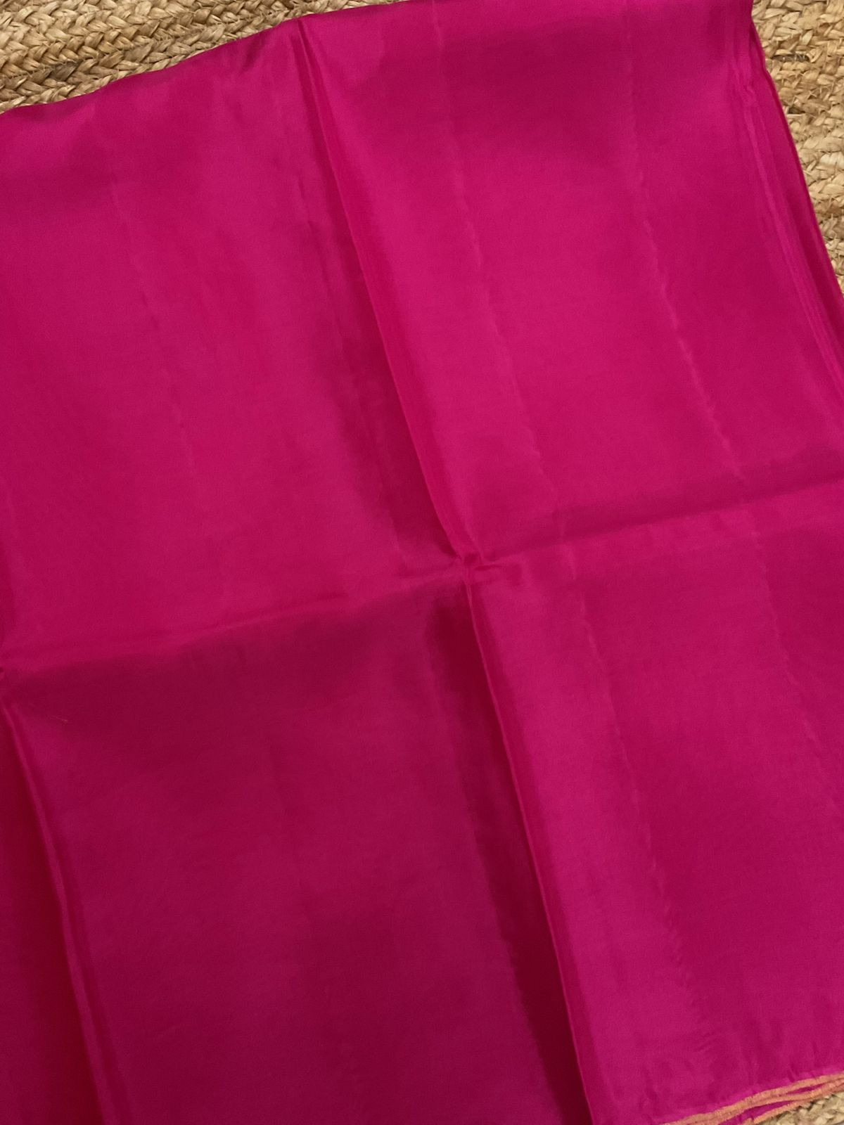 Soft Dola Silk Banarasi Weaved Suit - Pink