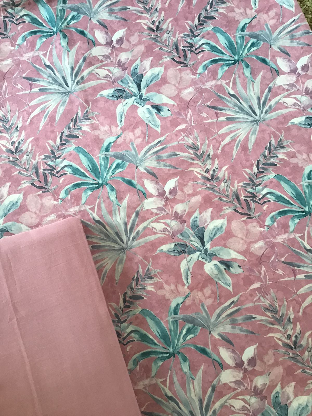 Pure Cotton Printed Suit - Pink