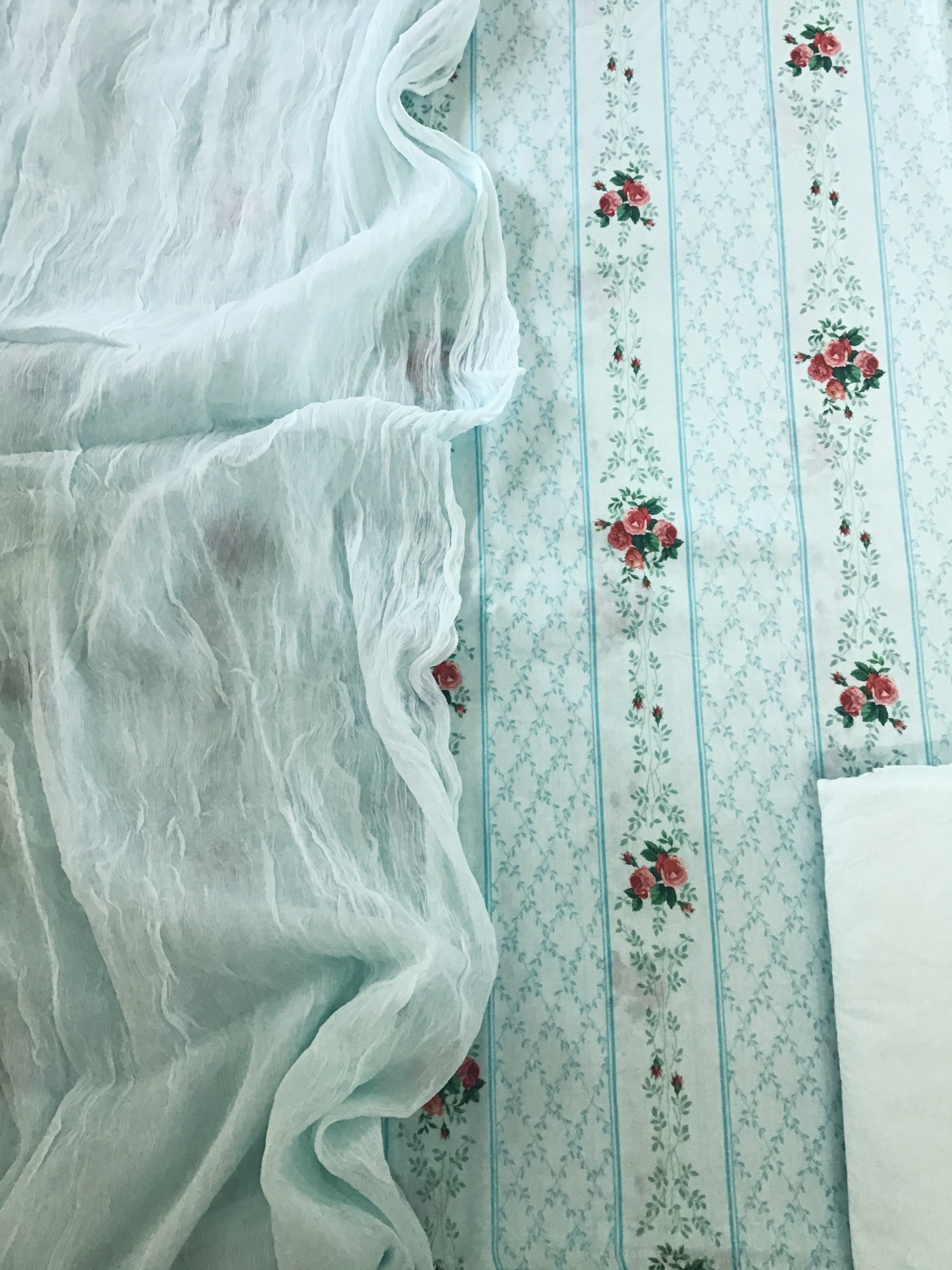 Pure Muslin Printed Suit - Blue