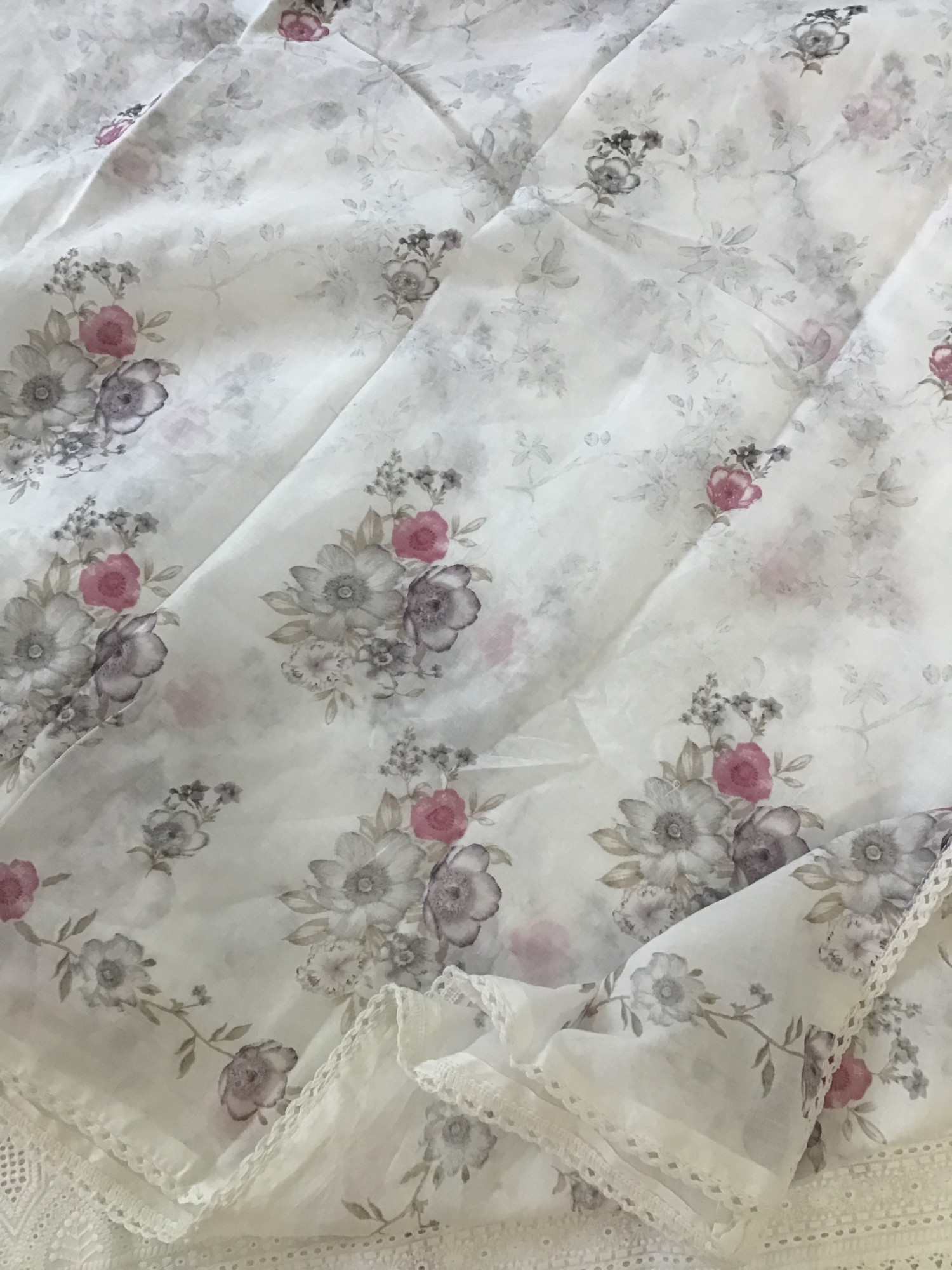 Pure Kota Cotton Embroidered Suit - White