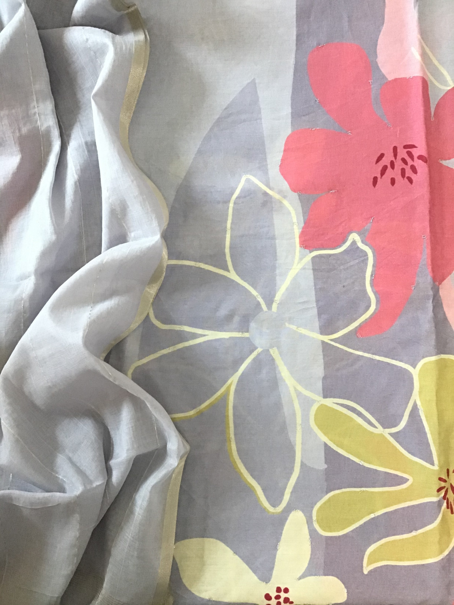 Pure Chanderi Embroidered Suit - Purple