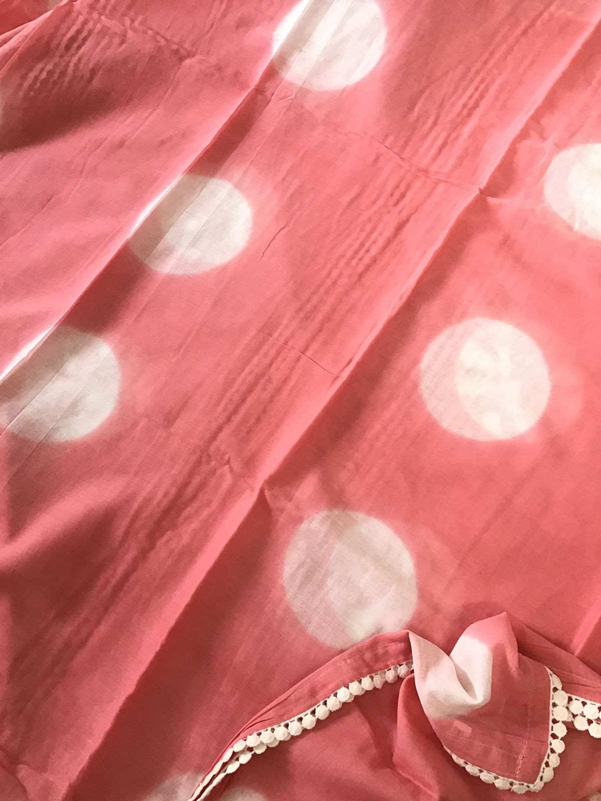 Pure Cotton Printed Suit - Pink