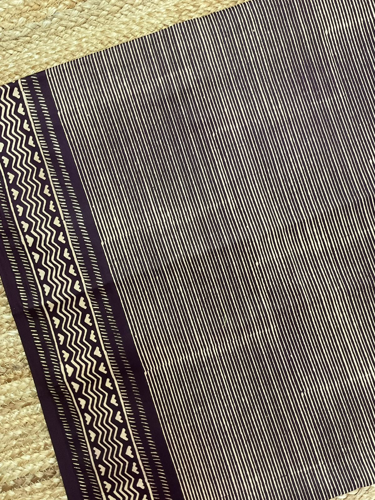 Pure Fine Jaam Cotton Printed Suit - Wine