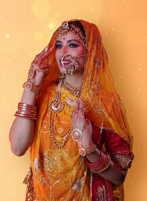 Rajputi Poshak Dress Suits Saree Jewellery for Women Online Ranisa