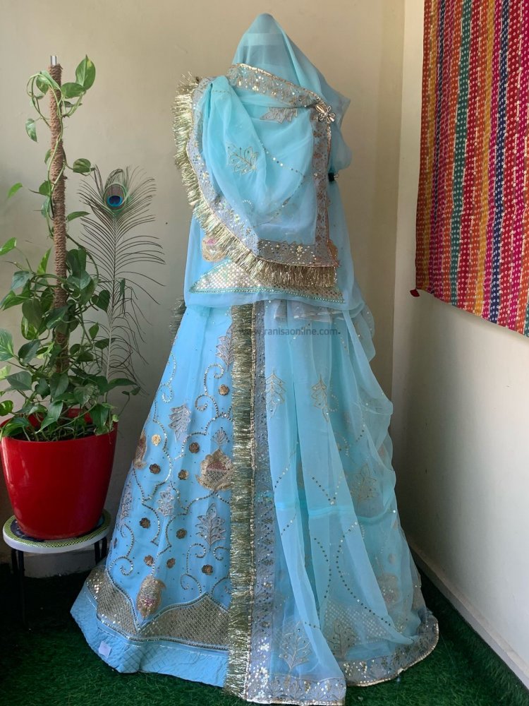 Buy Gota Patti Rajputi Poshak and Rajwadi Poshak Dress Online