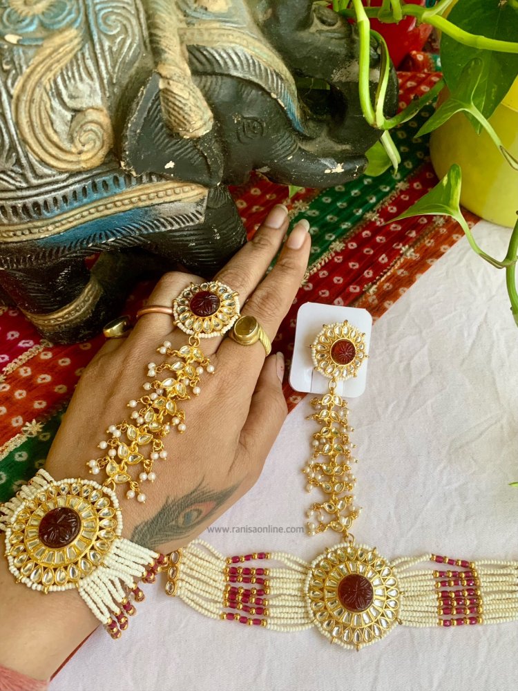 Gold 2025 rajputi jewellery