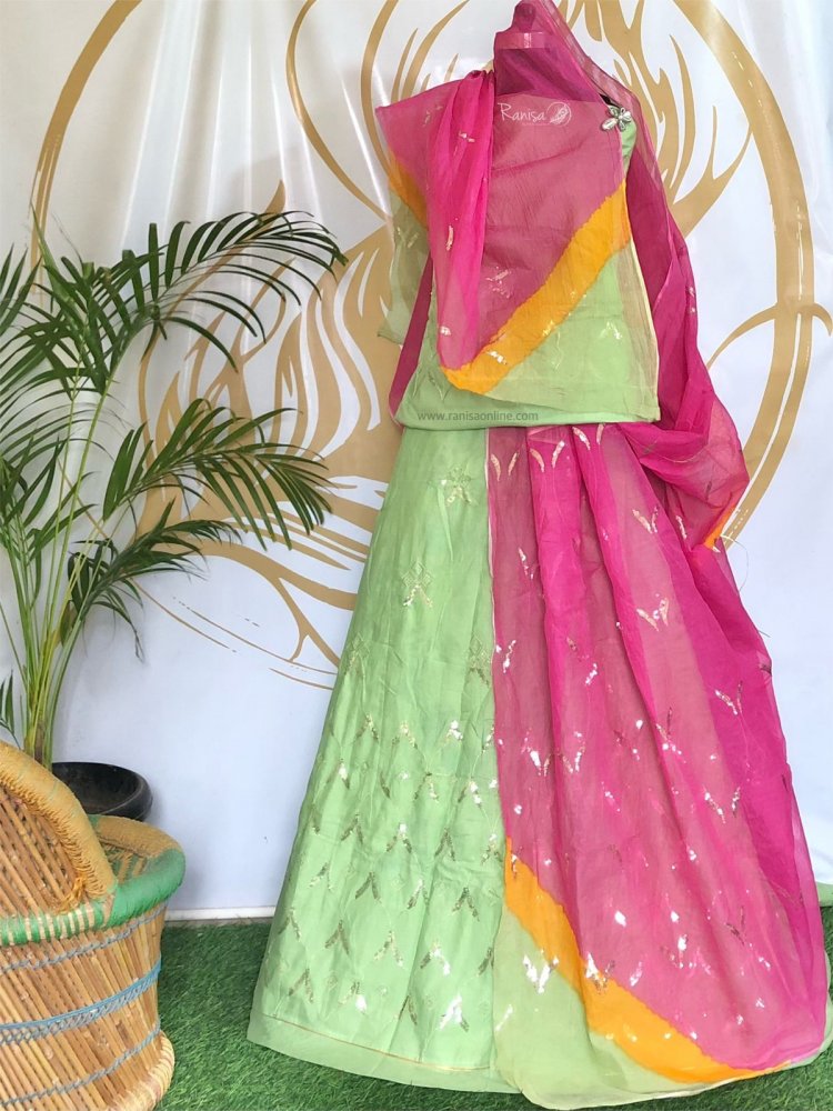 Cotton rajputi poshak deals