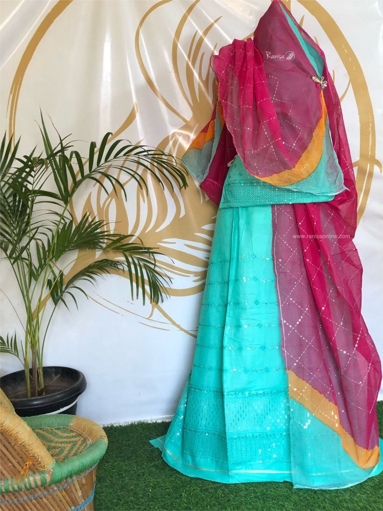 New cotton rajputi sales dress