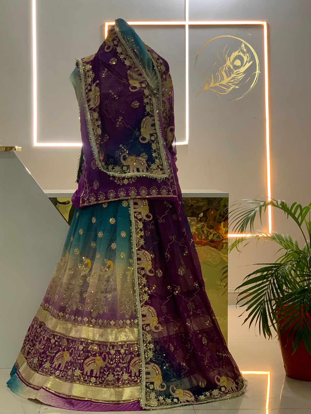 Gherdar ghoomar poshak 1