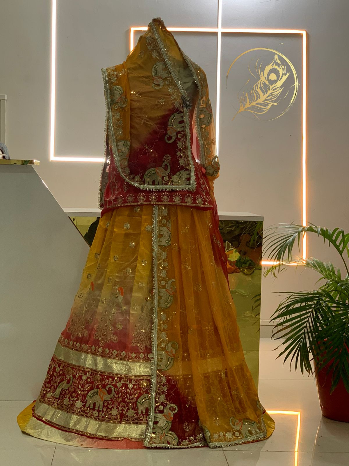 Gherdar ghoomar poshak 1