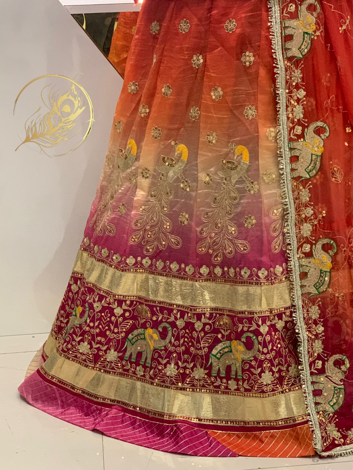 Gherdar ghoomar poshak 1