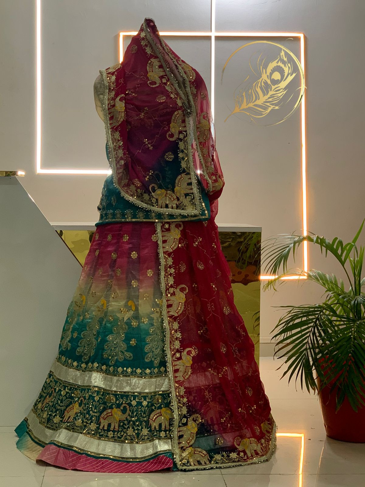 Gherdar ghoomar poshak 1