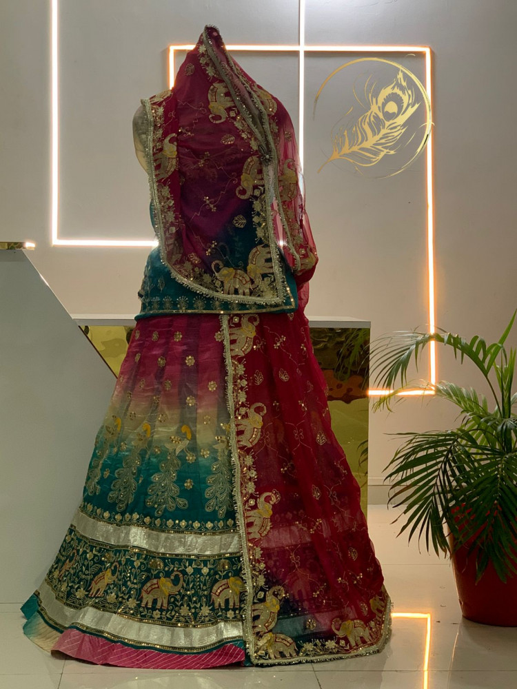 Image of Gherdar ghoomar poshak 1