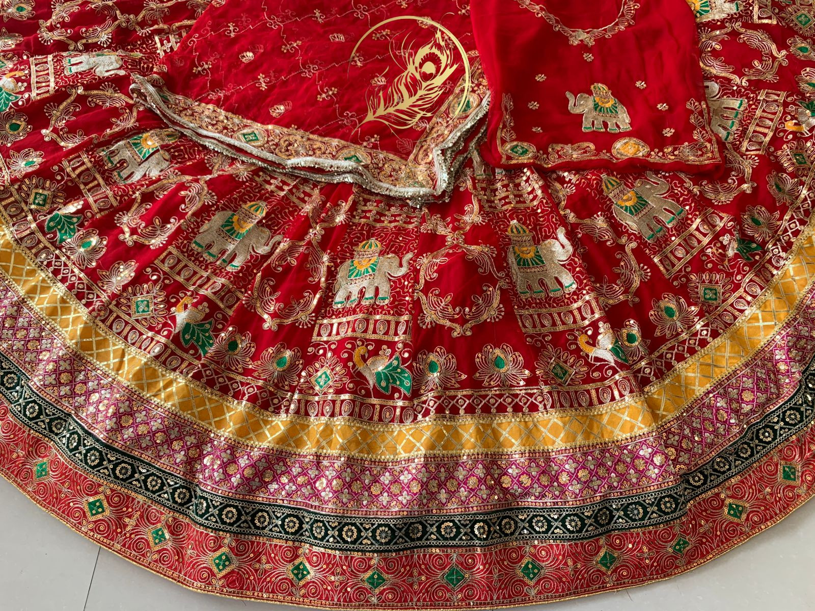 ghoomar poshak