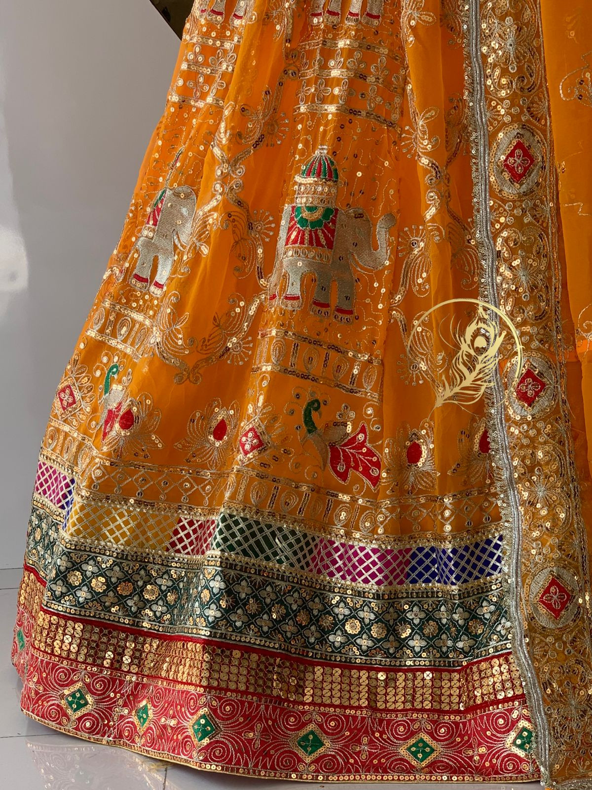 ghoomar poshak