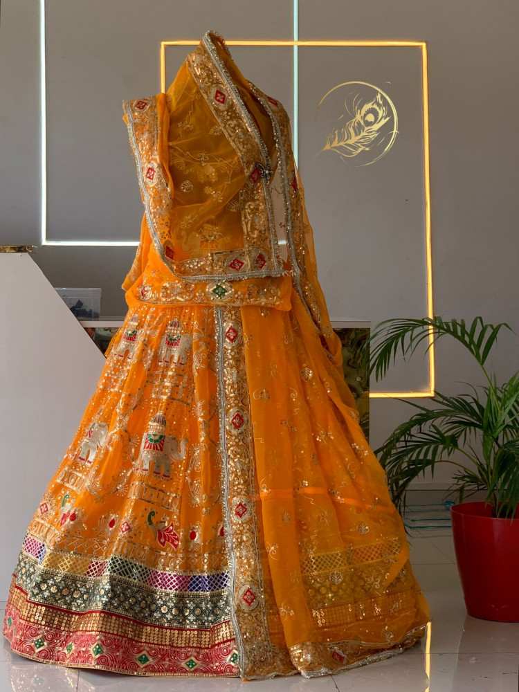 Image of ghoomar poshak