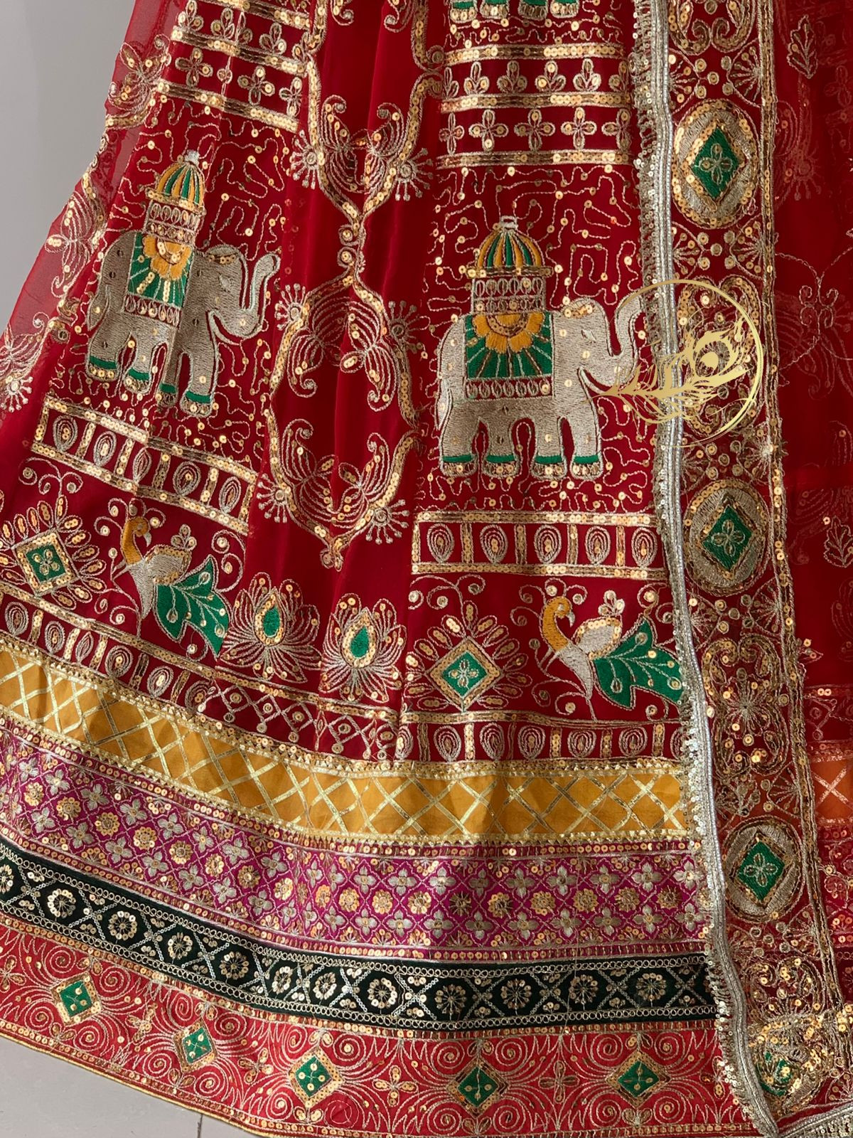 ghoomar poshak