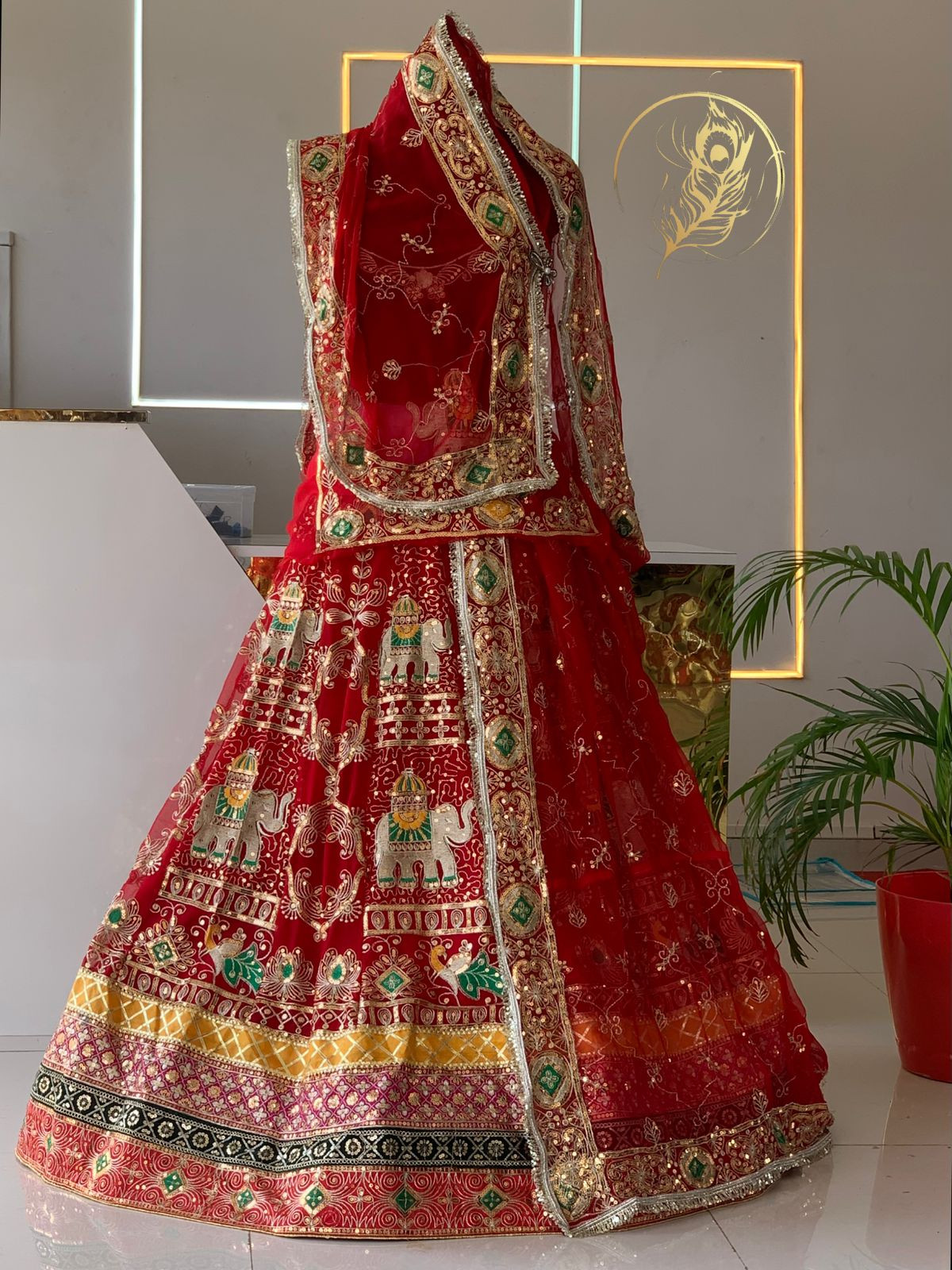 ghoomar poshak
